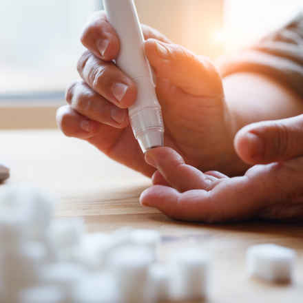 Diabetes blood test