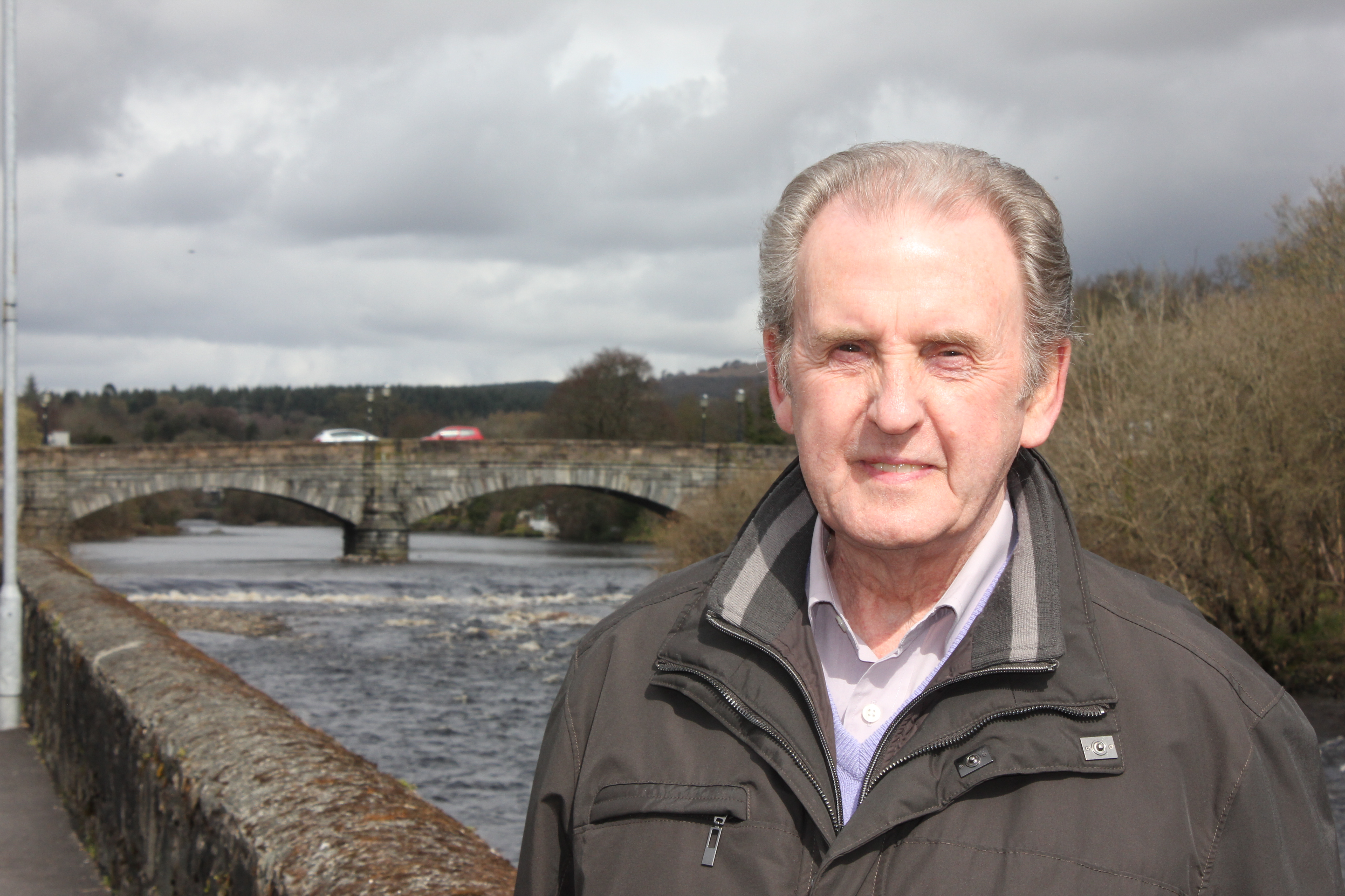 Volunteer, Charlie Bennett smiling