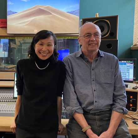 Beverly and Bill in studio