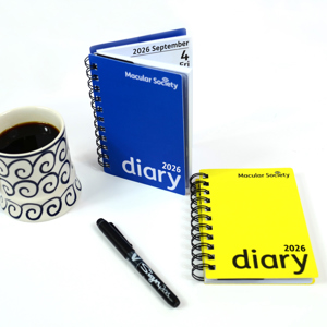 Yellow And Blue Diary2026