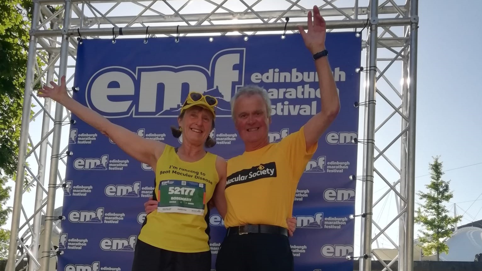 EMF runners at finish