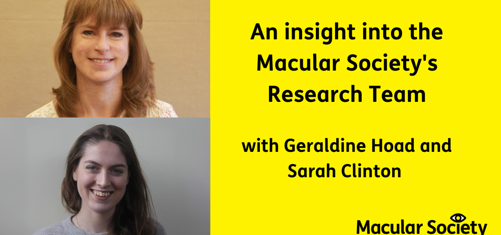 An insight into the Macular Society's Research team webinar